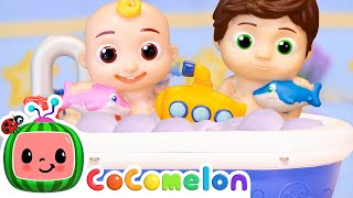 Bath Song  Toy Play Learning  CoComelon Nursery Rhymes amp Kids Songs [upl. by Khalsa]