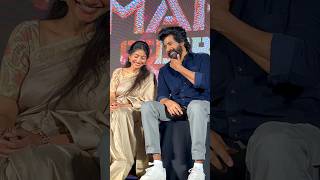 Sai Pallavi and Sivakarthikeyan at Amaran Success Meet saipallavi sivakarthikeyan Amaran [upl. by Salena]