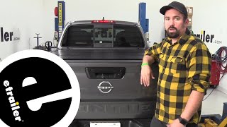 etrailer  Set up BAKFlip G2 Hard Tonneau Cover on a 2022 Nissan Frontier [upl. by Esau]