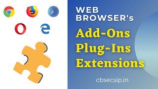 What is addons plugins or extensions in web browsers [upl. by Zola]