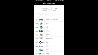 How to find Comcast Xfinity Channel Lineup My Account App [upl. by Nemrac13]