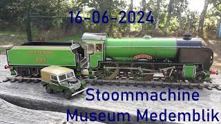 Gauge 1 Live Steam 16062024 Stoommachinemuseum Medemblik [upl. by Chenee301]