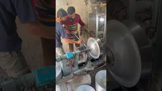 Stainless steel bowl making large unitedstate shortbideos virslvideos itsly spsin [upl. by Einnep]