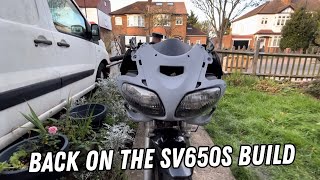 Repairing the fairings  Suzuki SV650s build  Ep 12 [upl. by Liss]