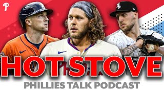 Bregman Crochet Bohm on the trading block Hot stove underway  Phillies Talk [upl. by Lebasi]