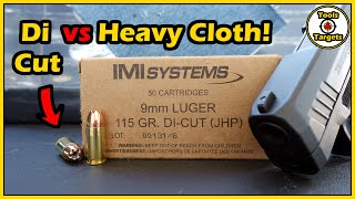 Can DICUT Make The CutIMI Systems 9mm 115 vs 124 Grain SelfDefense AMMO Test [upl. by Ainotal]