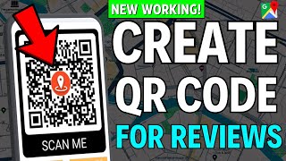 How to Create QR Code for Google Reviews 2024 [upl. by Markman918]