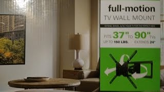 Full Motion TV Wall Mount [upl. by Ayal621]