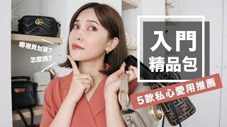 5個買了不會後悔的入門精品包＆我的購物經驗談 Bag Collection Review｜黃小米Mii [upl. by Nareht]