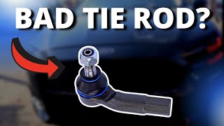 SYMPTOMS OF A BAD TIE ROD [upl. by Enelec516]