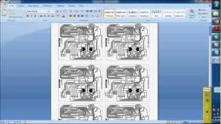 How to make Diptrace PCB Design Print to Paper [upl. by Eugeniusz]