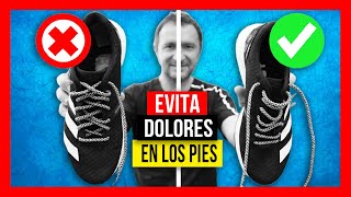 CÓMO ATAR LOS CORDONES de las zapatillas PARA CORRER [upl. by Aicinad]