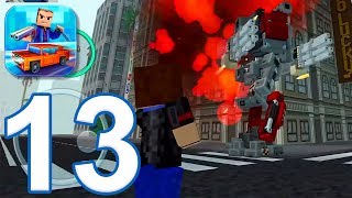 Block City Wars  Gameplay Walkthrough Part 13  Titan Robots iOS Android [upl. by Suaeddaht]