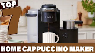 7 Best Home Cappuccino Makers for Espresso Enthusiasts [upl. by Ilam]