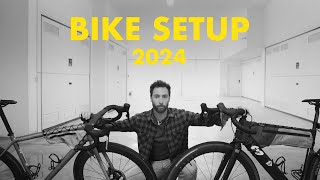 BIKE SETUP 2024  Specialized Aethos sworks amp 3T Exploro ULTRA [upl. by Montanez733]