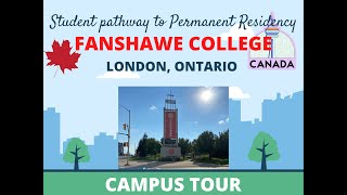 FANSHAWE COLLEGE LONDON ONTARIO  CAMPUS TOUR  STUDY WORK IN CANADA fanshawecollege [upl. by Etnaid]