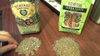 Yerba Mate Guayaki vs Eco Teas Best Tea Review and Comparison [upl. by Docile]