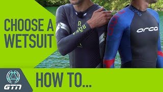 How To Choose A Wetsuit  Open Water Swimming amp Triathlon Wetsuits [upl. by Leohcin]