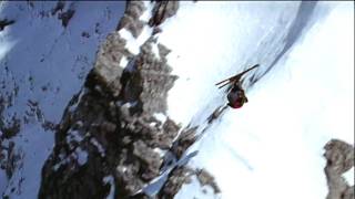 Shane McConkey  Sick Ass Cliff Jumping on Skis  HD PVR [upl. by Ahsinut]