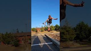 Longboard Freestyle Tricks Over a Gap Stratus [upl. by Avot]