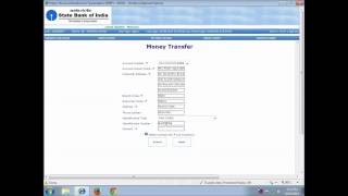 Part3 SBI Kiosk Money Transfer [upl. by Einaffit]