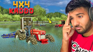 Swaraj 963 4x4 in kaddo 🚜 FS22  Happy Goldsmith [upl. by Der]