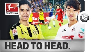 Shinji Kagawa 香川 真司 vs Yuya Osako 大迫 勇也  Top Players Go HeadtoHead [upl. by Akimert]