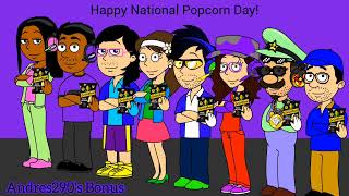 National Popcorn Day Message to Everyone [upl. by Boynton]