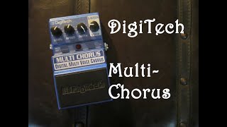 Digitech Multi ChorusDigital MultiVoice Chorus Hidden Gem [upl. by Parker]