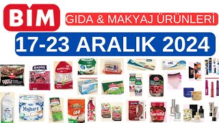 BİM 1723 ARALIK 2024 AKTÜEL KATALOĞUGIDA ÜRÜNLERİMAKYAJ MALZEMESİ alışveriş keşfetbimindirim [upl. by Verdha]