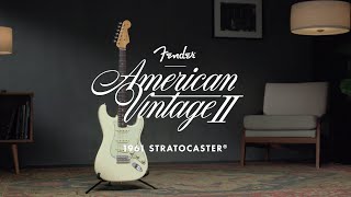 Exploring the American Vintage II 1961 Stratocaster  American Vintage II  Fender [upl. by Sessylu]