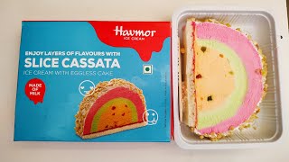 Havmor slice cassata icecream havmoricecream Icecream [upl. by Anayrb50]