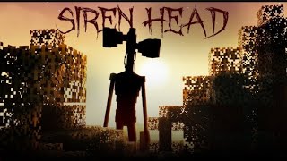 SCARY SIREN HEAD IN MINECRAFT 😱  MINECRAFT HORROR SIREN HEAD😱😰 [upl. by Karlow]