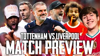 THINGS KICK OFF IMMEDIATELY ONCE AGAIN EXPRESSIONS VS HAMEZ Tottenham vs Liverpool MATCH PREVIEW [upl. by Eittak979]