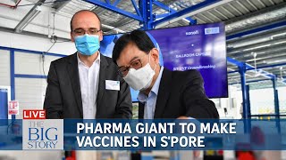 Sanofis new vaccine facility in Singapore to ramp up production for Asia  THE BIG STORY [upl. by Sesiom911]