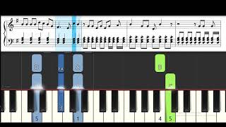 Alan Walker  Faded  PIANO TUTORIAL [upl. by Autry]