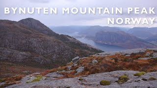 Bynuten Mountain in Norway October 2024 [upl. by Aihsekram]