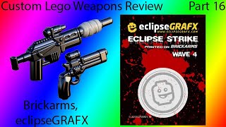 Custom Lego Weapons Review eclipseGRAFX Brickarms Part 16 [upl. by Arissa]