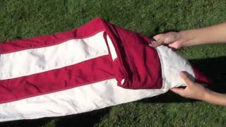 How to Fold the American Flag [upl. by Juliano]