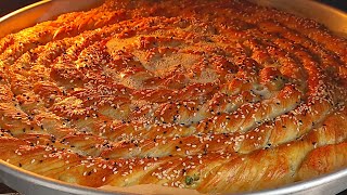 BU TARİFLE EL AÇMASI BÖREK YAPMAYAN KALMASIN ÇITIR ÇITIR YOK BÖYLE BİR LEZZET💯KOLAY BÖREK [upl. by Philps278]