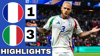 🔵France vs Italy 13 Extended HIGHLIGHTS  UEFA Nations League [upl. by Giliana]