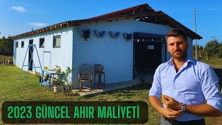 2023 GÜNCEL AHIR MALİYETİ  TÜM DETAYLAR DOLGUDAN ÇATIYA SIVADAN DEMİRE HERŞEY [upl. by Dreeda]