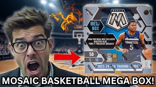 BUY THESE 202324 MOSAIC BASKETBALL MEGA BOX REVIEW [upl. by Shamus425]