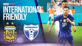 Argentina vs Honduras  International Friendly HIGHLIGHTS  09232022  beIN SPORTS USA [upl. by Aihtnis]