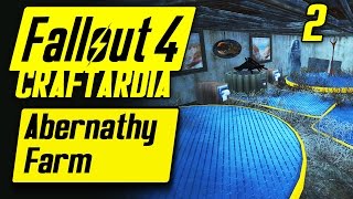 Fallout 4 Abernathy Farm Settlement 2  Base Building Timelapse  Fallout 4 Settlement Building [upl. by Reitman]