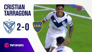 ¡ZURDAZO DE TARRAGONA Y GOL DEL FORTÍN Vélez vs Boca Juniors 20 Fecha 18Torneo de la Liga 2021 [upl. by Osbourn]