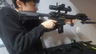 VFC MCMR 145 gbbr Zparts Steel Bolt Carrier test shooting [upl. by Ahseyd549]