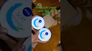 Nivea soft cream 300ml RS 280😱😱disha shortvideo niveasoft [upl. by Sanfred]