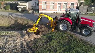 HerderFermex SC800 stobbenfrees voor tractor aanbouw [upl. by Erund]