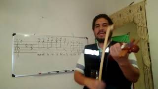 Taller de violín  Sembrando Música  CCC  Séptima sesión [upl. by Odnam644]